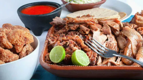 Carnitas estilo Michoacán